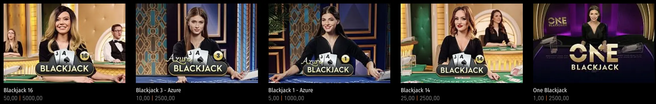 Blackjack live 777 casino games